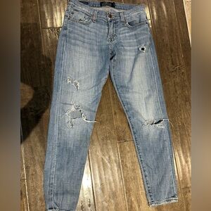 Lucky Brand Sienna Slim Boyfriend distressed jeans 00 24